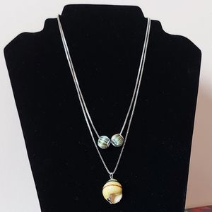 Handmade 2 Minimalist 18" adjustable Necklaces